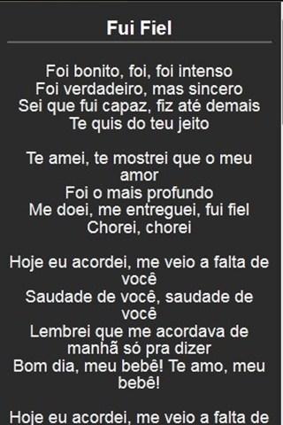 Gusttavo Lima Letras