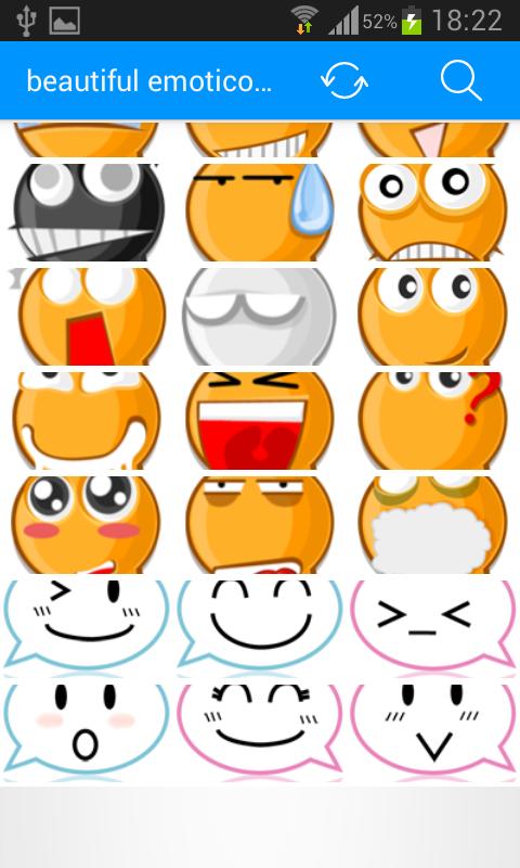 beautiful emoticons