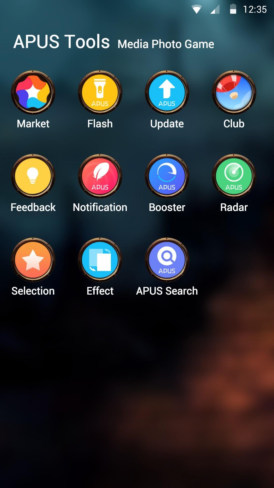 Steam Age theme for APUS