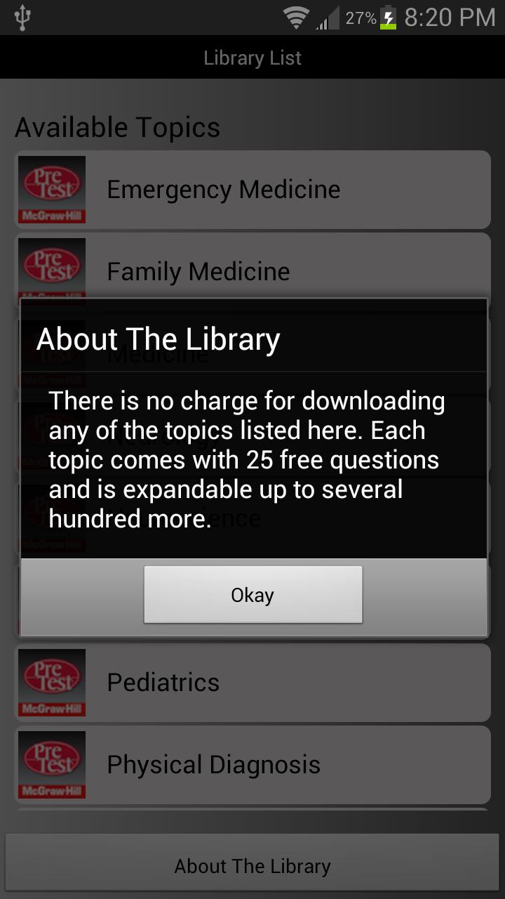 PreTest Self Assessment