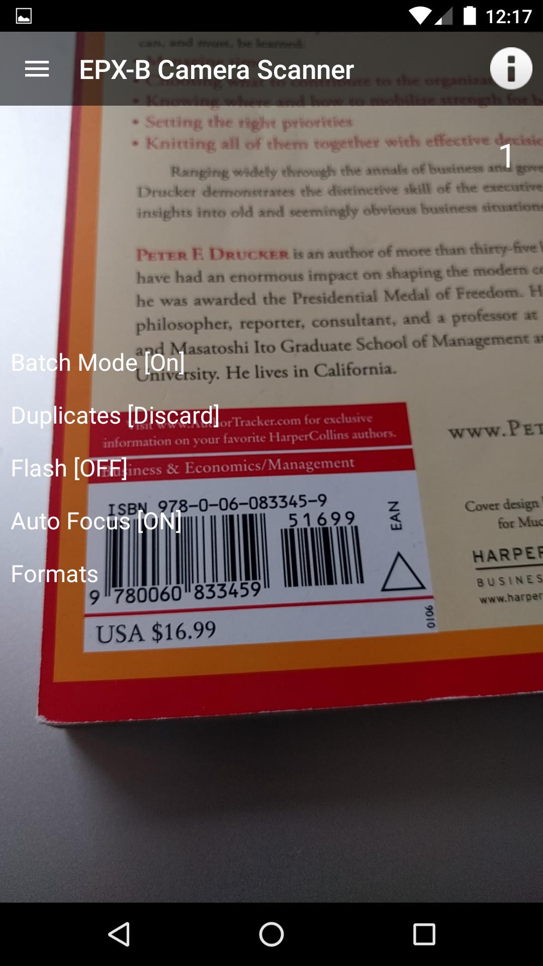 Data List Manager for EPX