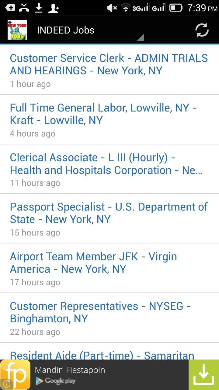 New York Jobs Search