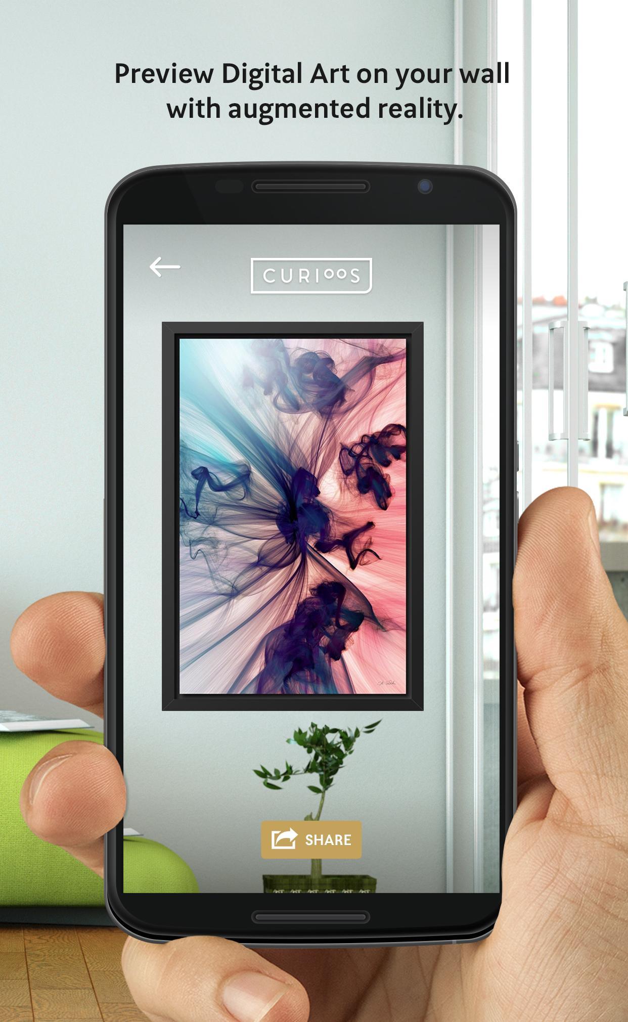 Curioos, Preview Art on Walls