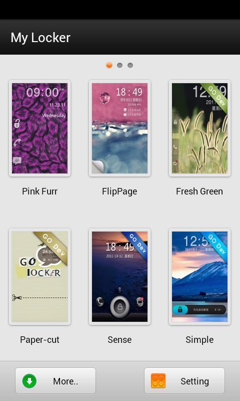 GO Locker- Pink Fur Theme