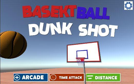 Basketball Dunk shot