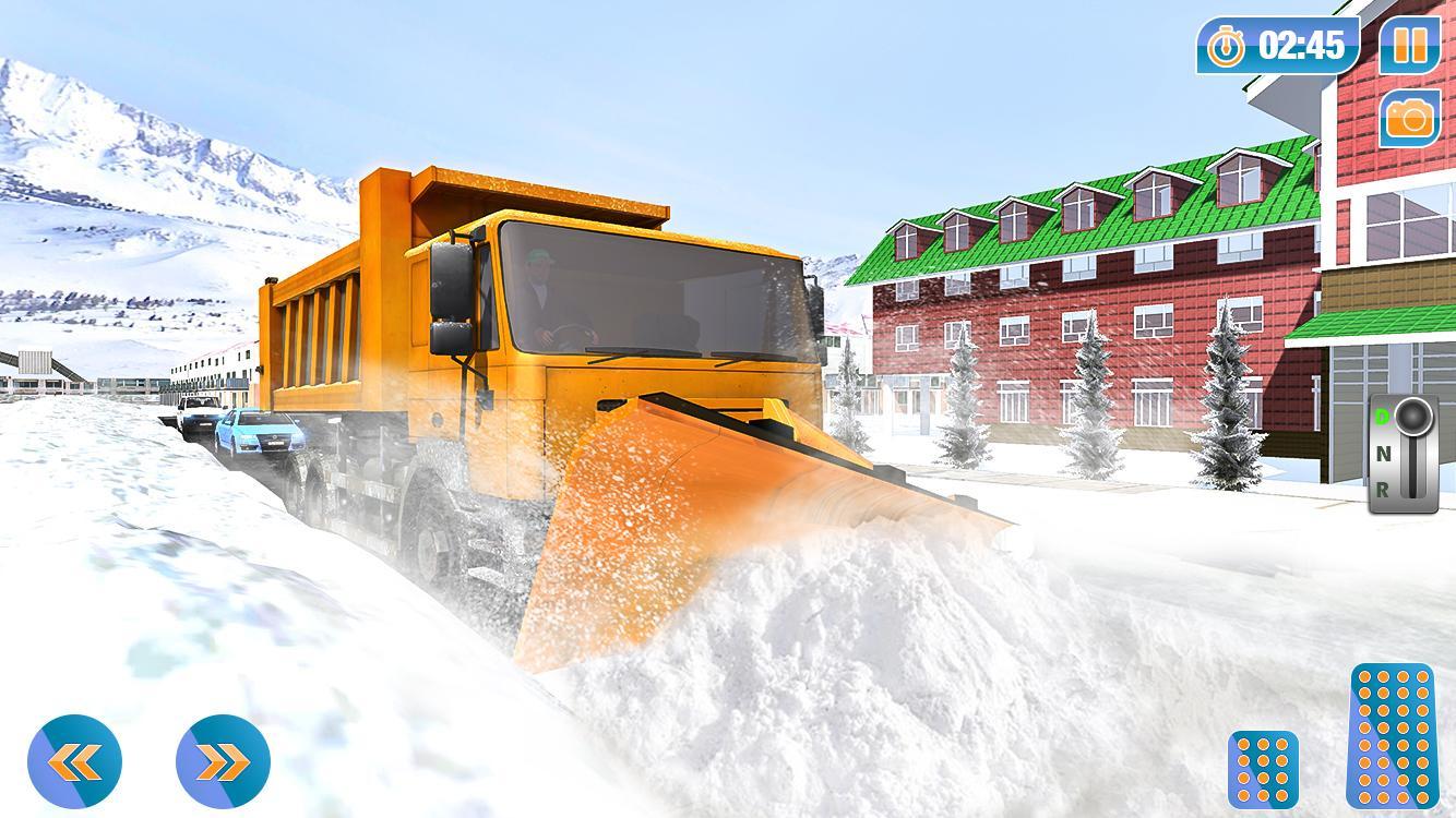 City Snow Excavator Simulator