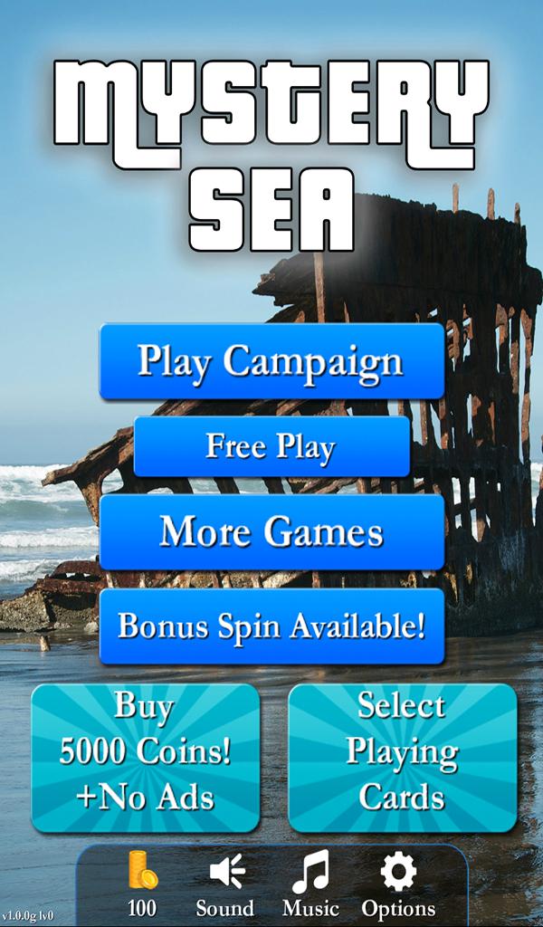 Patience Solitaire Mystery Sea