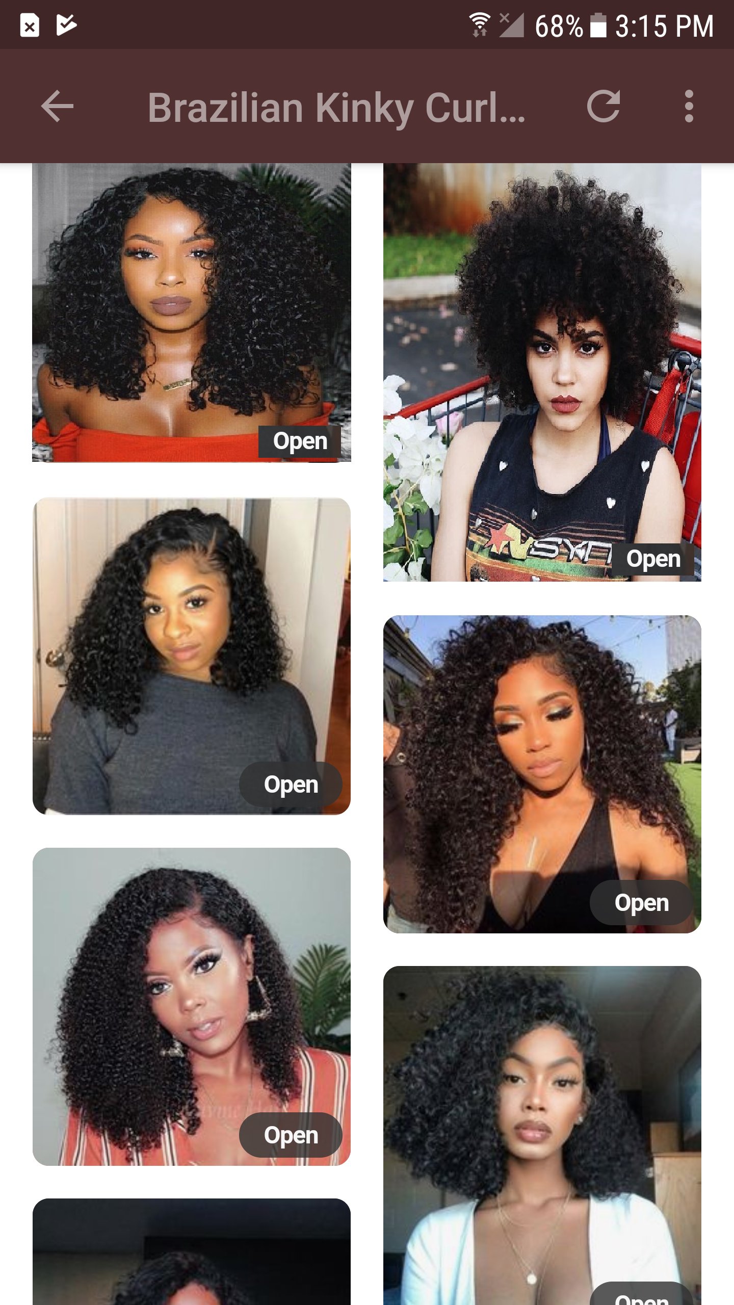 Brazilian Virgin Hair & Styles