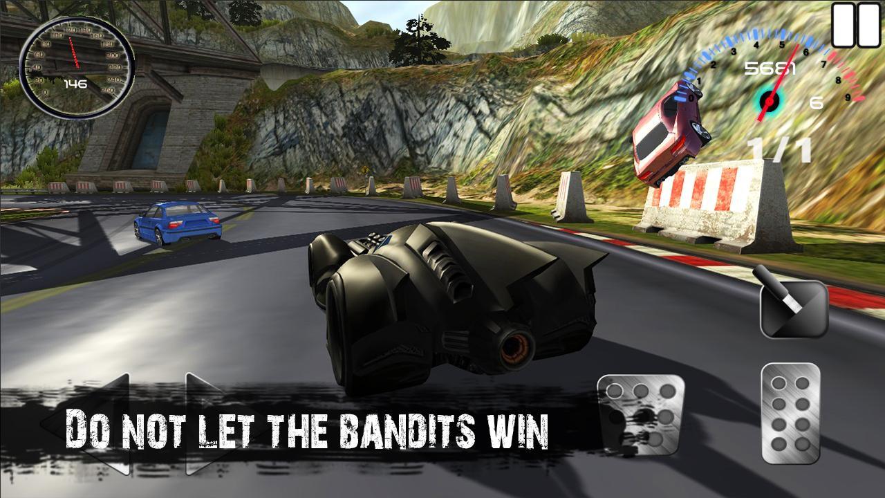 Driver Batmobile Super Racing