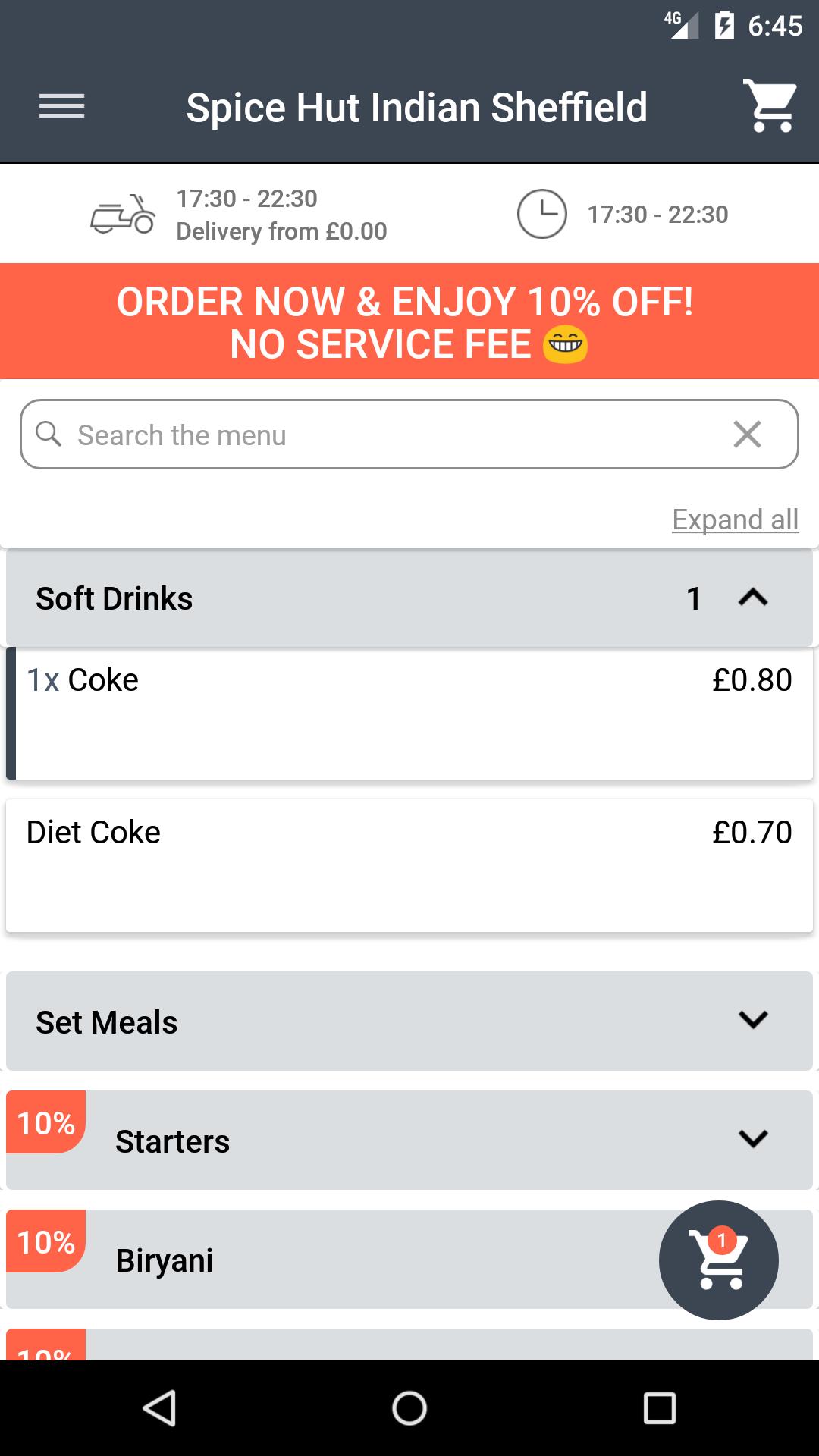 Spice Hut Indian Sheffield