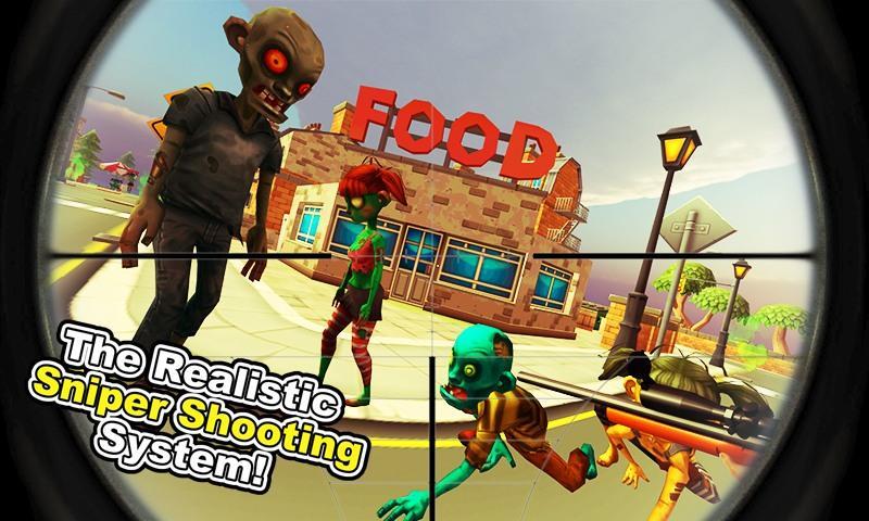 Zombie Town Sniper Shooting