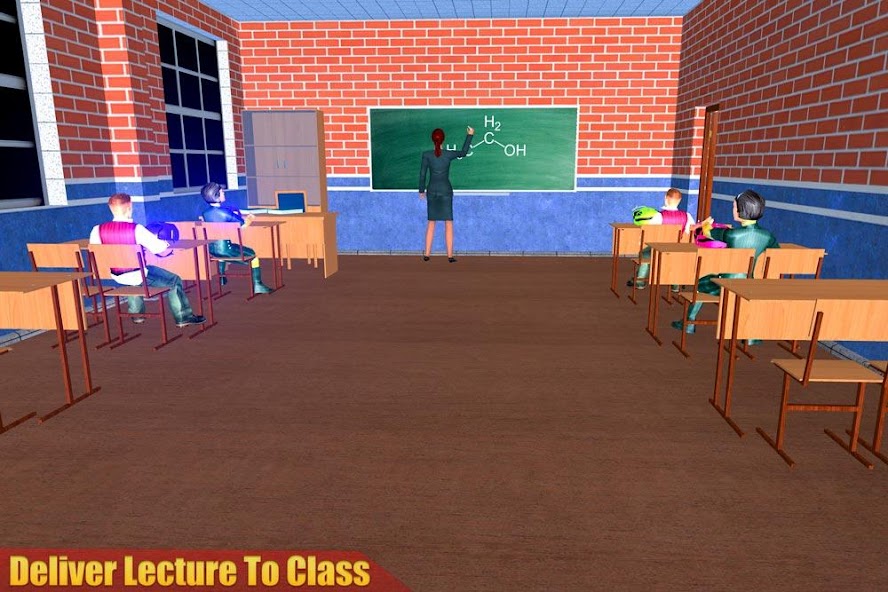 Virtual High School Teacher 3D