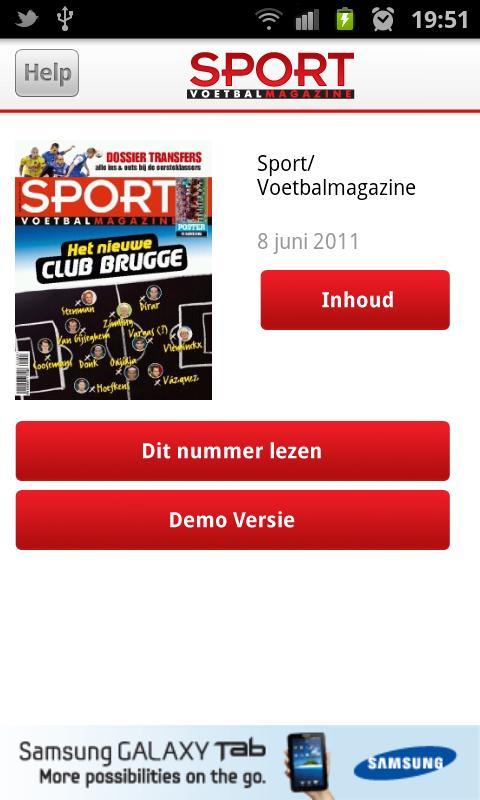 Sport/Voetbalmagazine