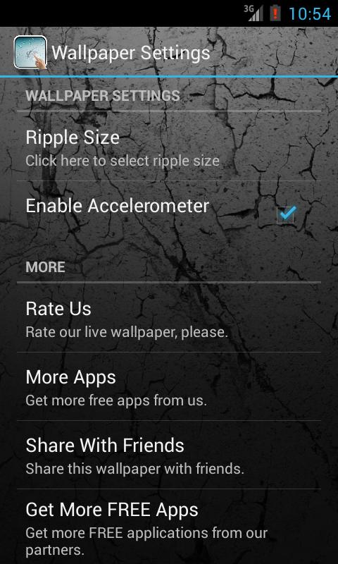 Fake iPhone Rain Wallpaper