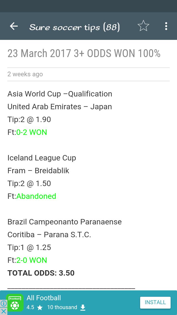 SureBet Soccer Predictions