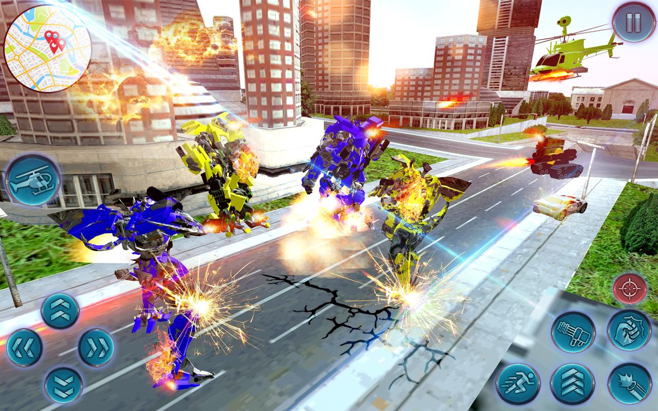 US Police Helicopter