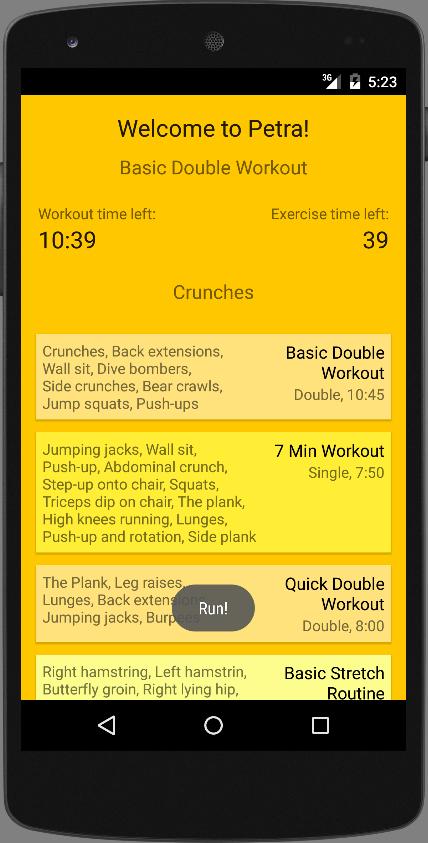 Petra - Personal trainer