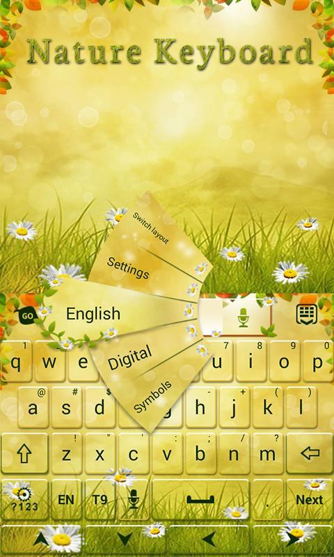 Nature GO Keyboard Theme