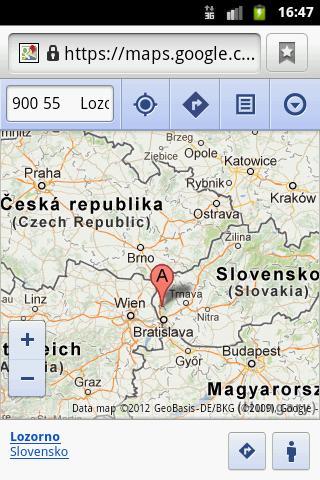 ZIP code Czech and Slovak