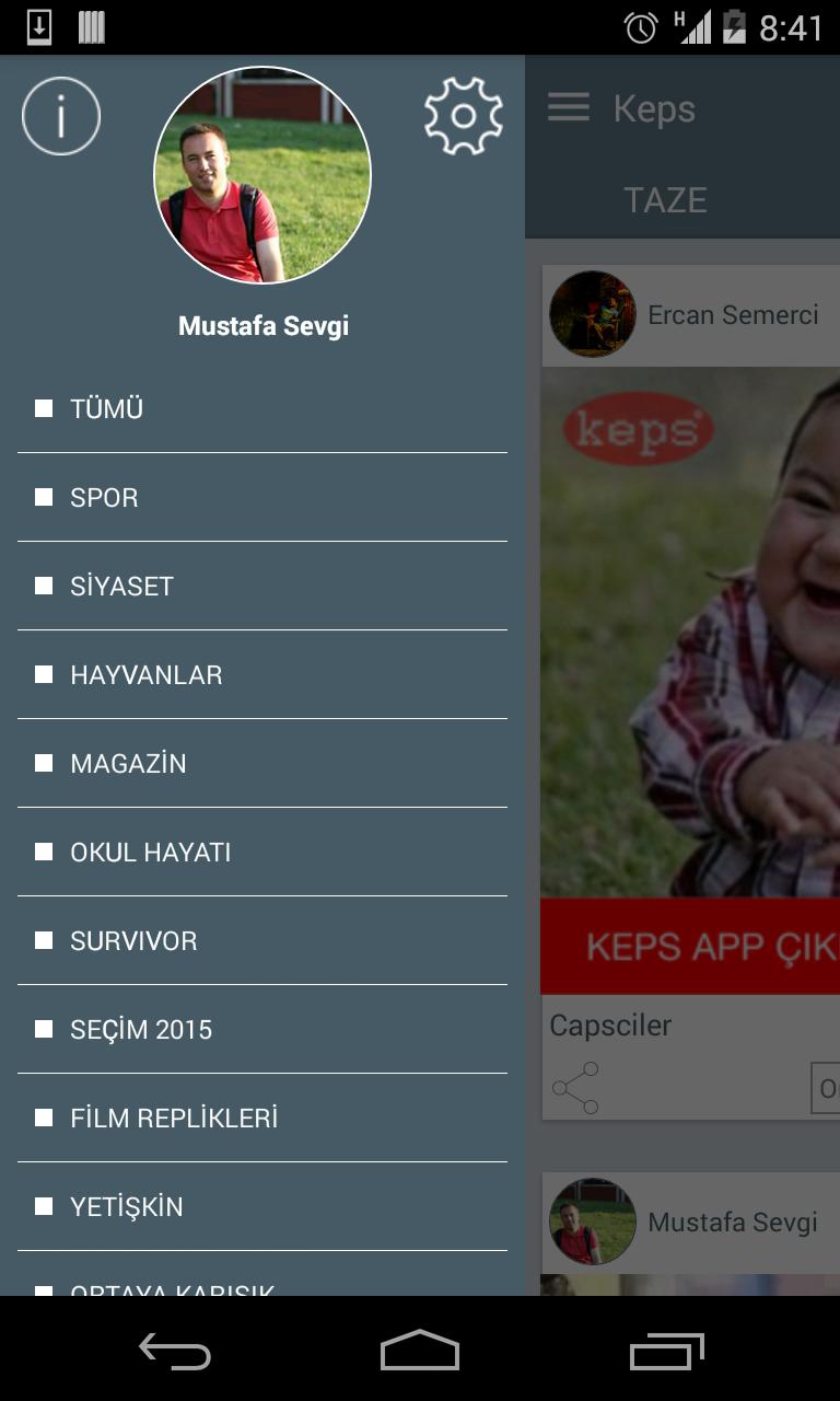 KEPS - Sosyal Caps Platformu