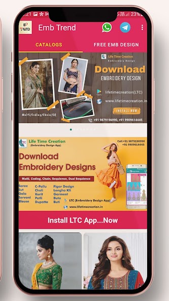 Etrend-Embroidery Design