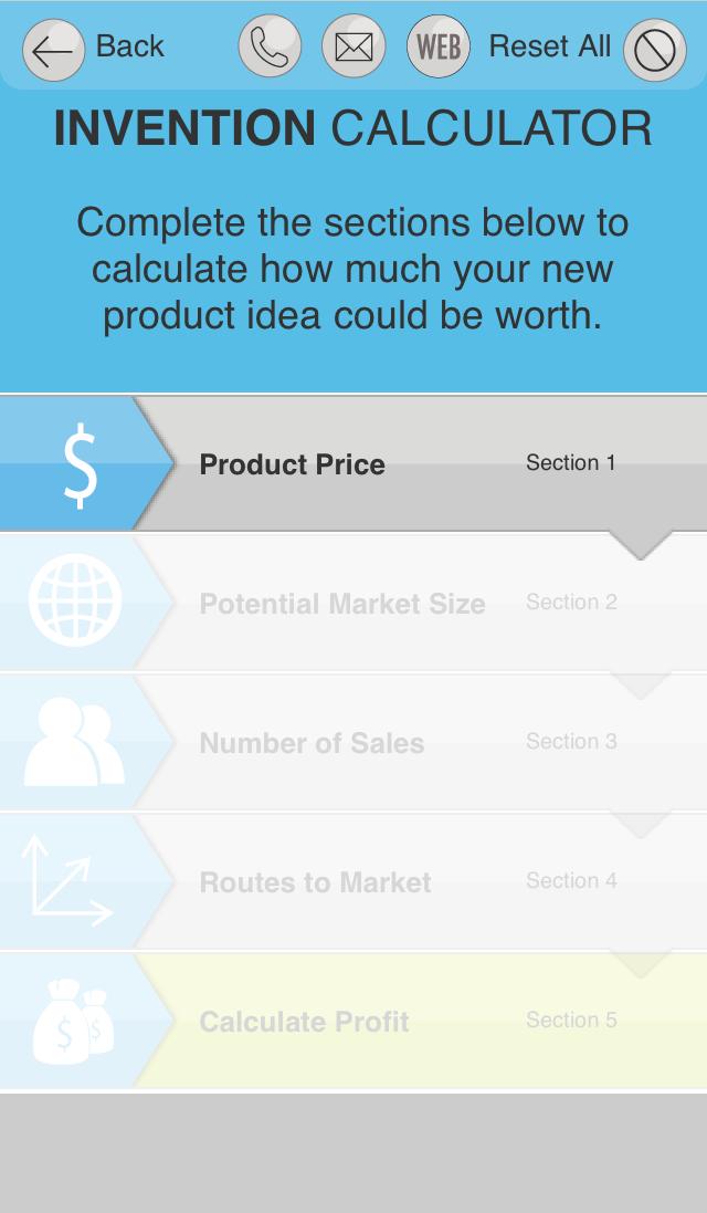 Invention Calculator