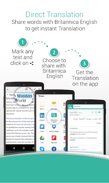 Arabic English Translator, Dic