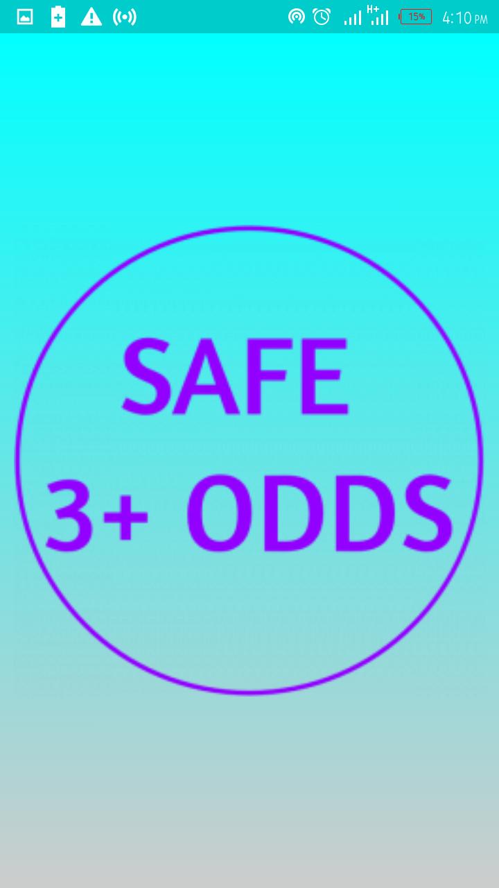 Safe 3+ Odds