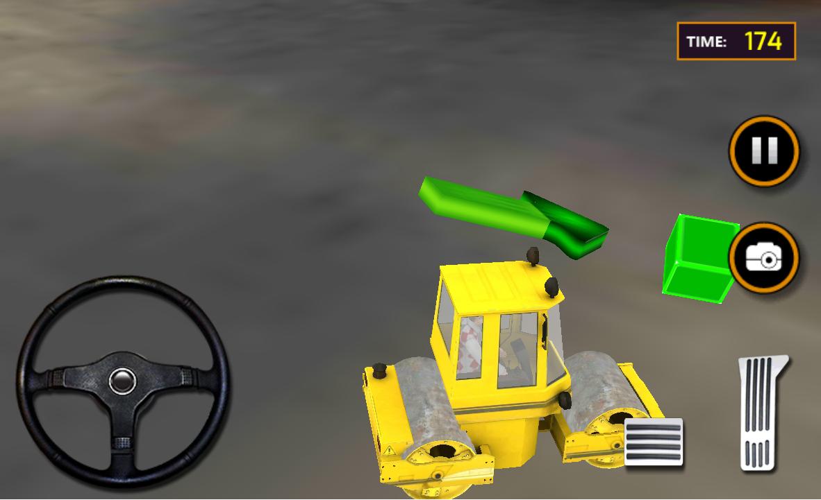 City Roads Construction Roller
