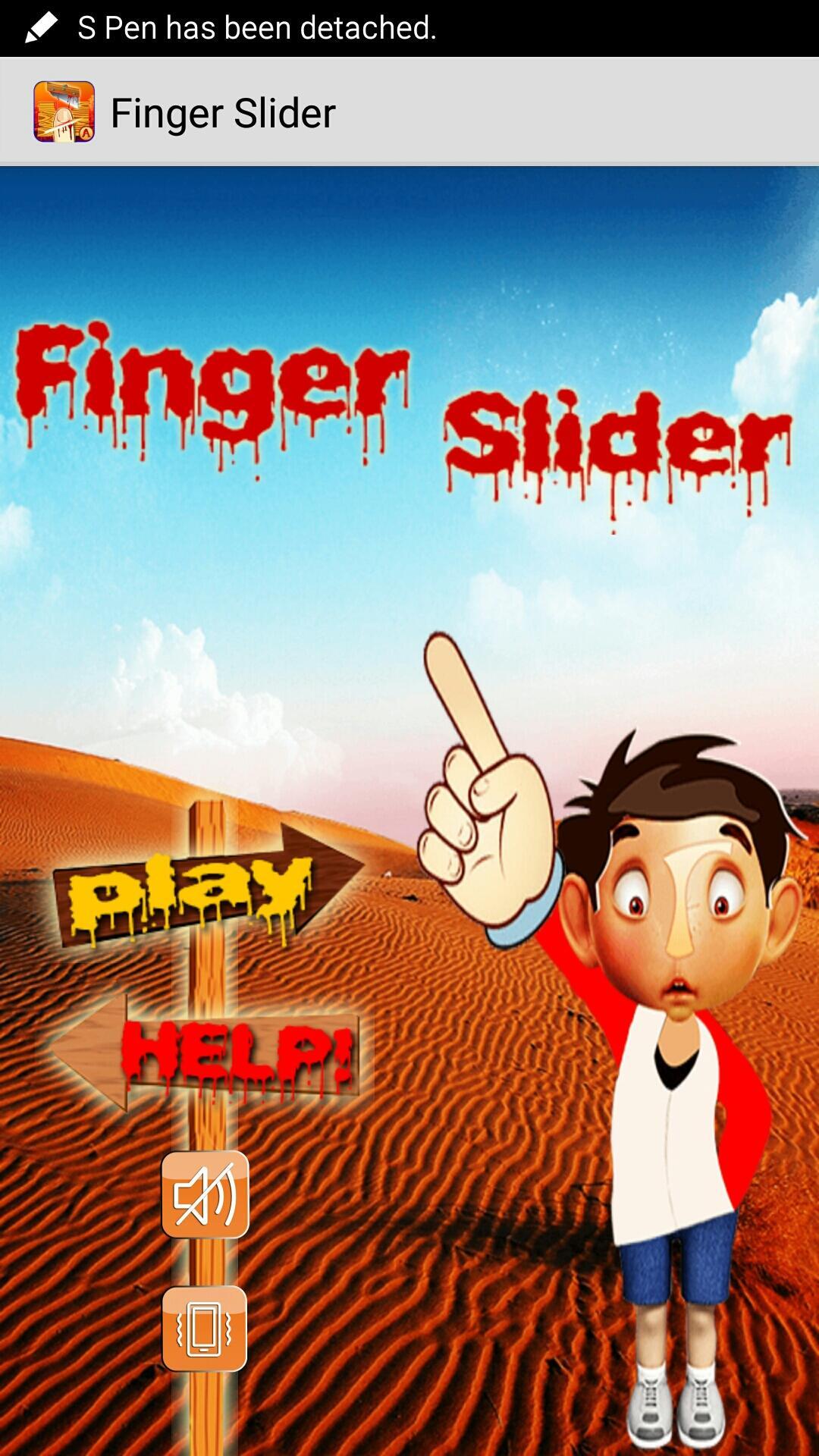 Finger Slider Game