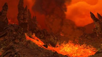 VR Volcano Flythrough