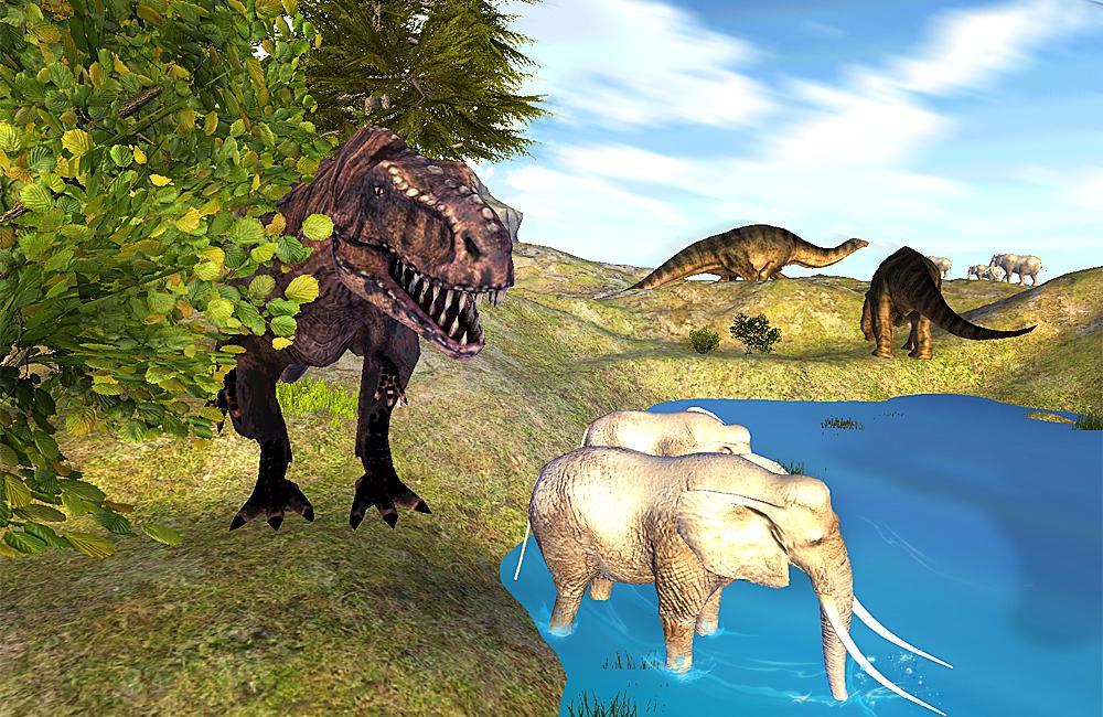 Dino T-REX Simulator