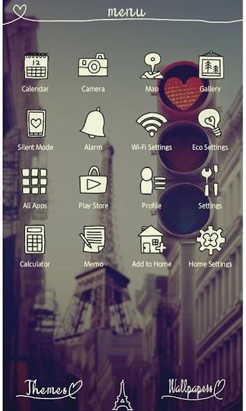 Paris Wallpaper-Stop for Love-