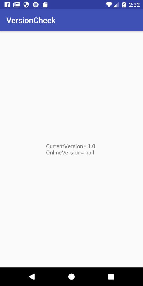 Version Check