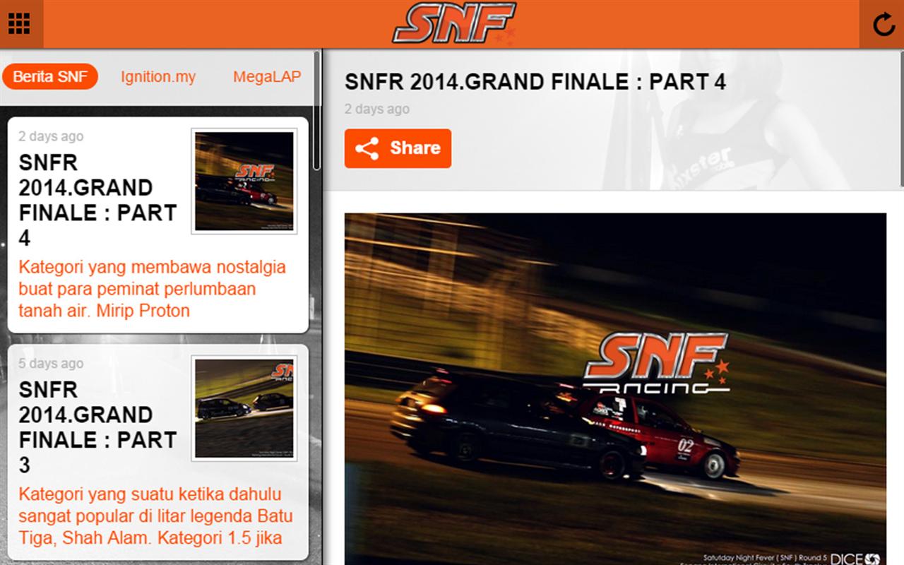 SNF Racing MY 2015
