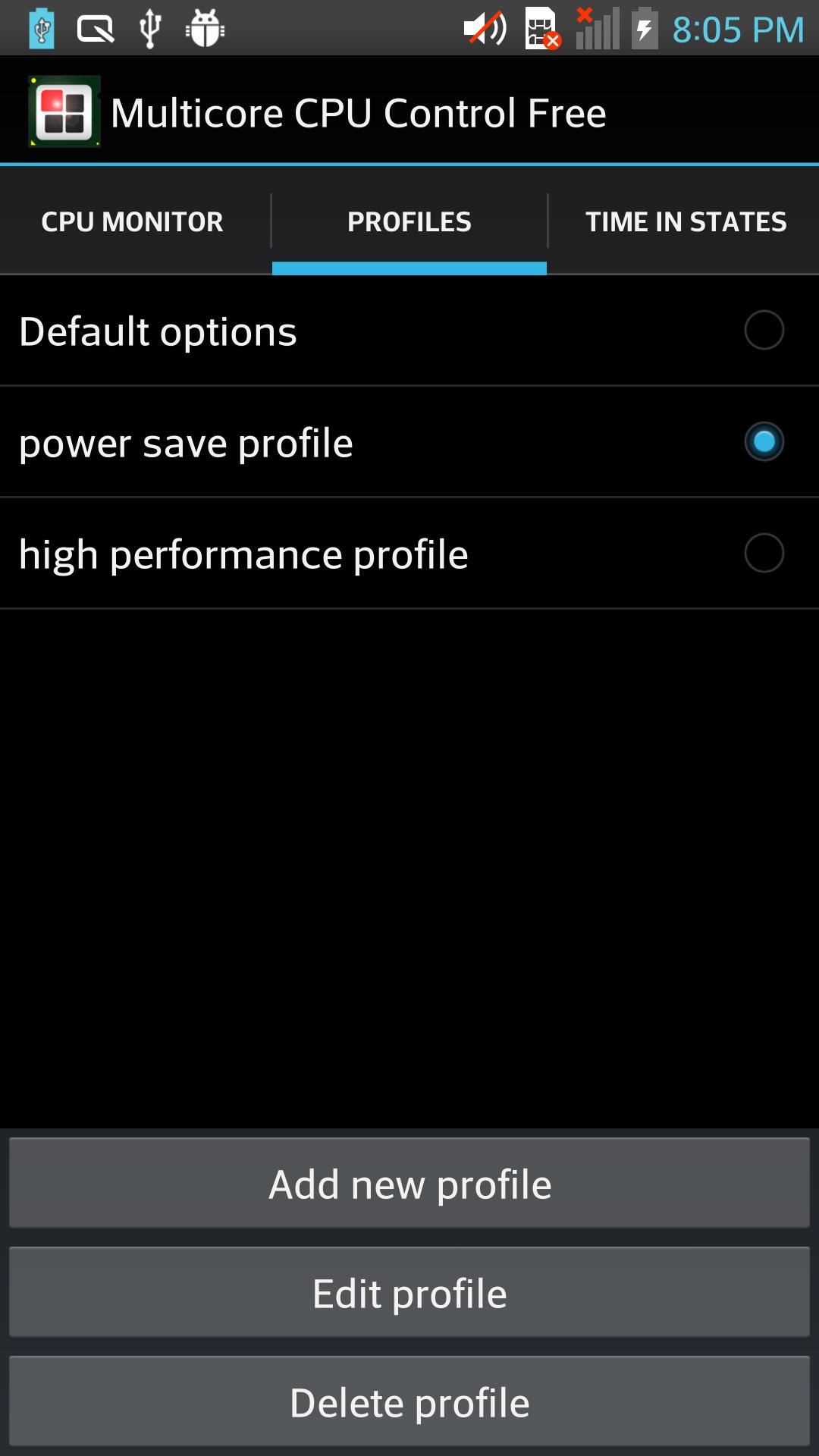 CPU Performance Control Free