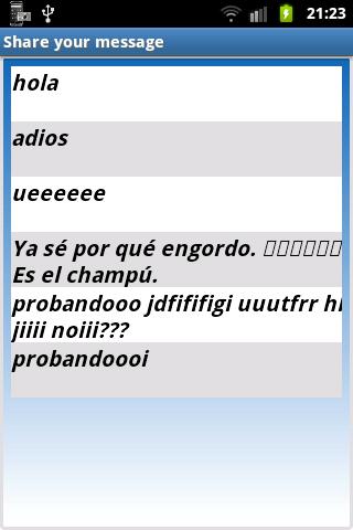Send Saved Messages