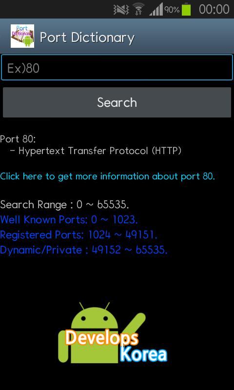 Port Dictionary
