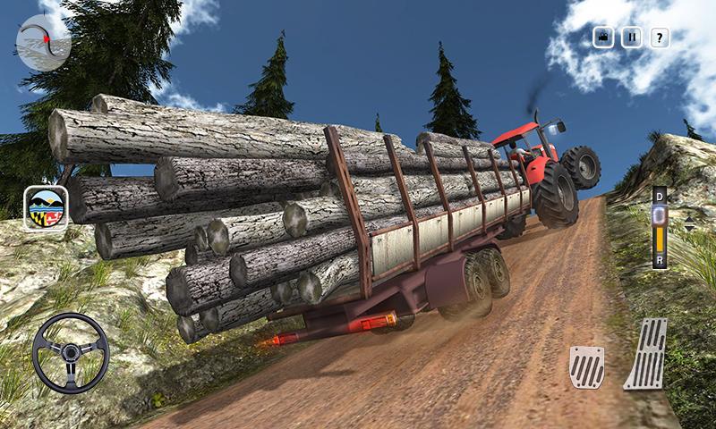 Offroad Farming Tractor Cargo