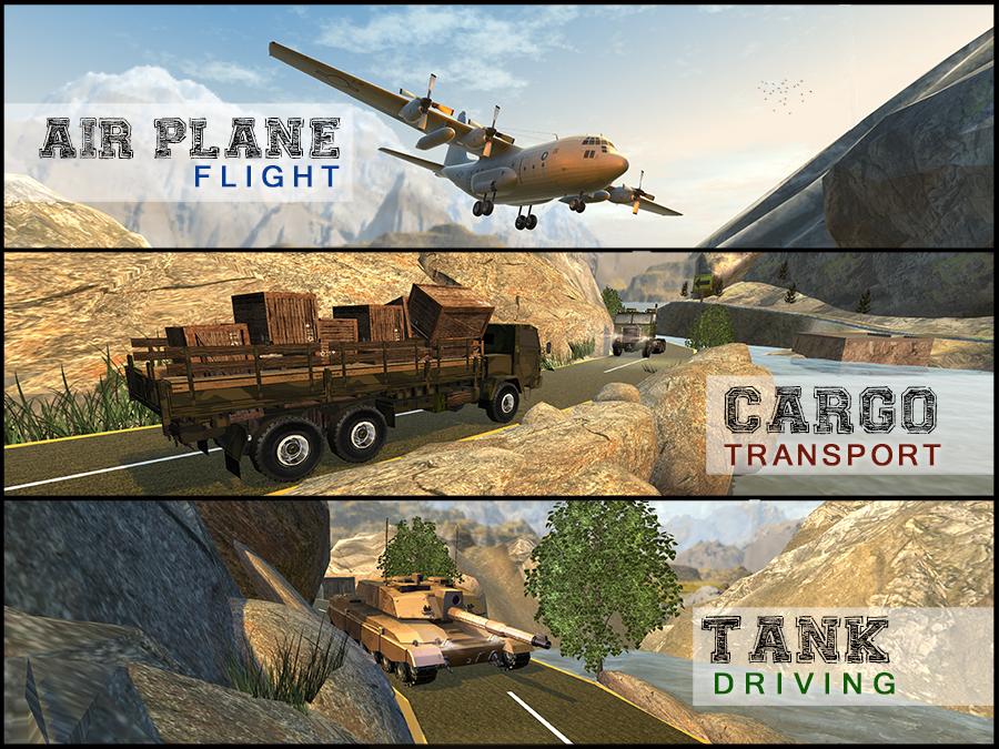 Army Cargo Airplane Transport