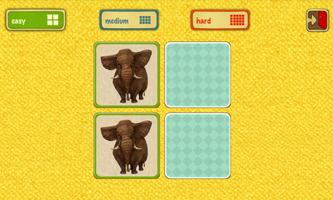 Animal Memory for kids