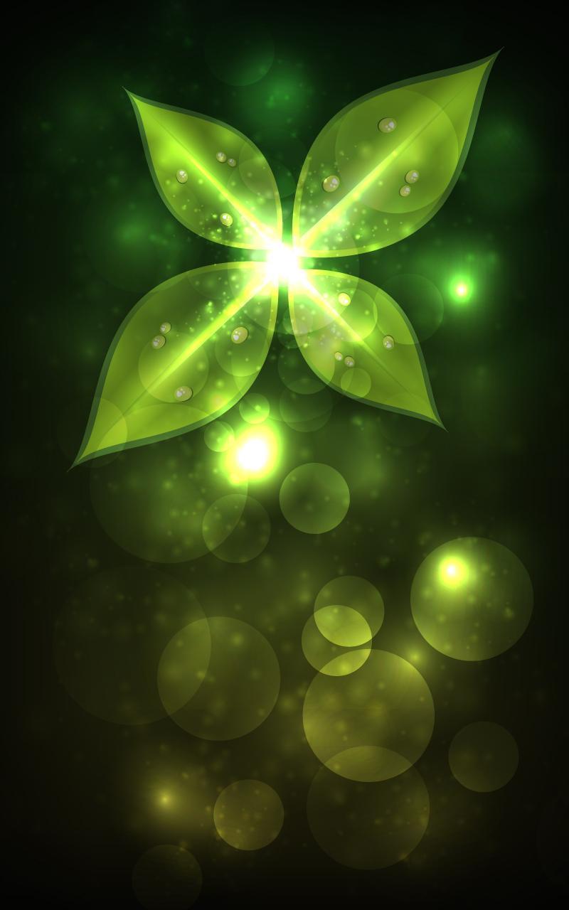 Glowing Live Wallpaper