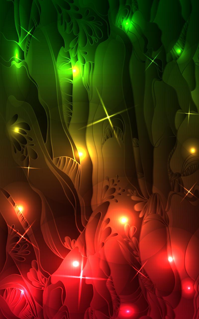 Glowing Live Wallpaper