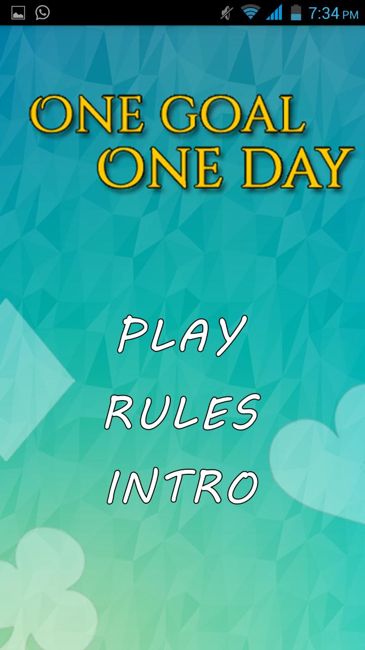 One Goal One day