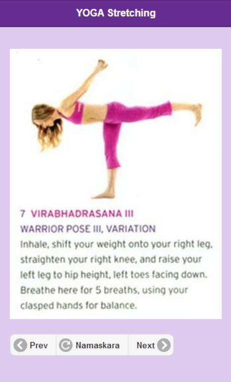 Yoga Stretching