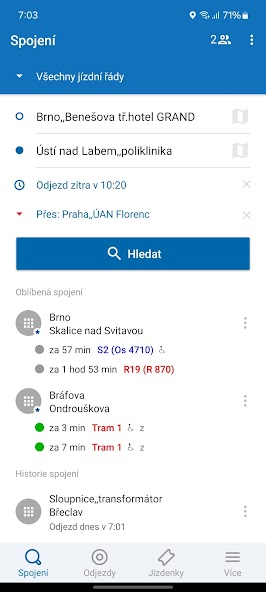 Czech Public Transport IDOS