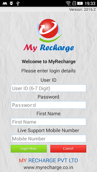 My Recharge With Live Supports