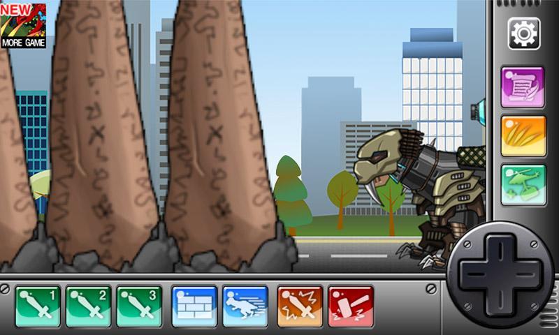 Smilodon Black - Combine! Dino Robot