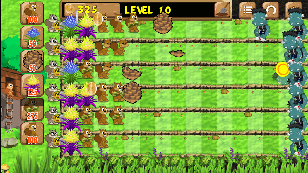 squirrels vs zombies