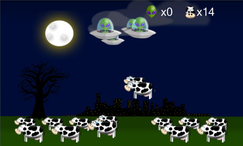 UFOs attack